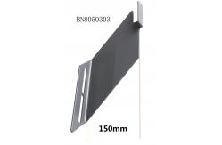 China Punched 3mm Thickness Steel Plate Bracket 50mm Depth Pallet Racking Components supplier