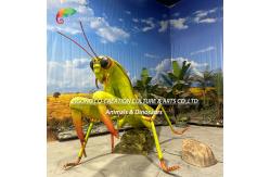 China Animatronic Mantis Simulation Insects Moveable Insects For Theme Park Attractions supplier