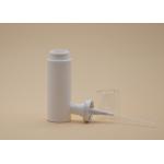 60ml White PP Plastic Pump Spray Bottles With Clear K Resin Over Cap