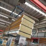 Customized Length Rockwool Sandwich Panel 80mm for sale