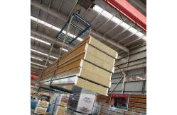 China Customized Length Rockwool Sandwich Panel 80mm supplier