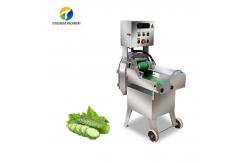 China Commercial Vegetable Cucumber Slicer Machine Hotbed Chives Adjustable Cutting supplier