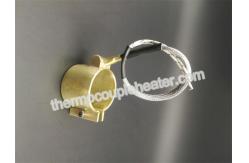 China Customized Hot Runner Brass Nozzle Electric Resistance Heater Pressed With Thermocouple supplier