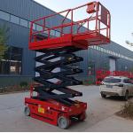 8m - 16m Aerial Work Platform Full Automatic Electric Scissor Lifts for sale