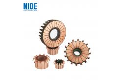 China Deep Water Pump Commutator 21 Segments Silver Copper Armature supplier