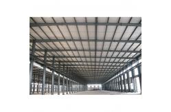 China Customized Galvanized Prefabricated Steel Structure Building with Strength Bolt Connection supplier