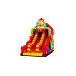 Custom Inflatable Double Slides Candy Inflatable Slides Castle For Kids for sale