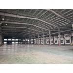 Large Span Prefab Steel Structure Hangar Factory , High Strength Metal Hangar Building for sale