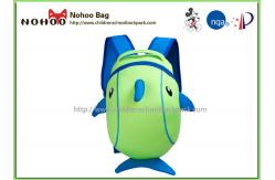China Durable Double Shoulder Dolphin Backpack For Kids 100% Eco Friendly Material supplier