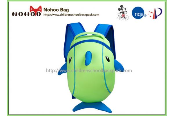 Shockproof Personalized Kids Backpacks , Dolphin Backpack For Kids