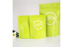 China Matt Surface Plastic Pouches Packaging , Aluminum Foil Tea Packaging Bag Customized supplier