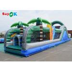 48ft Interactive Inflatable Obstacle Course Funny Bouncy House Inftable For Party Events
