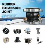 PN6-PN40 Dn200pn16 Carbon Steel Galvanized Flange Single Sphere Rubber Expansion Joint