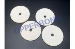 China Rust Proof Customized  7X10X6mm White Grinding Wheel  Tobacco Machinery Spare Parts supplier