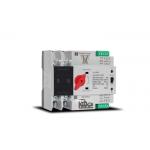 Din Rail Dual Power Auto Transfer Switch Manual Auto Operation Grid / Generator for sale