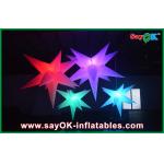 Wedding Hanging Inflatable Lighting Decoration Inflatable Led Star
