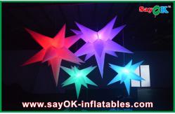 China Wedding Hanging Inflatable Lighting Decoration Inflatable Led Star supplier
