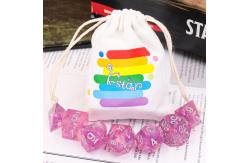 China Waterproof Resin RPG Dice Set Portable Manual Grinding Durable supplier