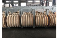 China 660mm Bundled Conductor Nylon Wheels Stringing Pulley supplier
