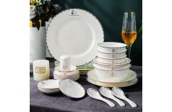 China Medium Size Ceramic Tableware Set Oven Safe Ceramic Dinnerware Set supplier