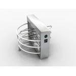 30W SS304 Acrylic Half Height Turnstile Gate 24V Waist Height Turnstiles for sale