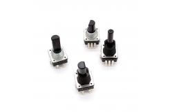 China ISO EC12 Rotary Knob 5mA Dual Concentric Rotary Encoder With Push Button supplier