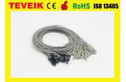 China High Quality EEG Cable EEG electrode with Silver plated copper 1 m supplier