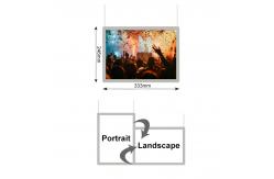 China BD-A4 Crystal LED Light Box for Replaceable Posters supplier