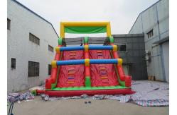 China Outdoor Crazy Interactive Inflatable Obstacle Challenges For Playground supplier