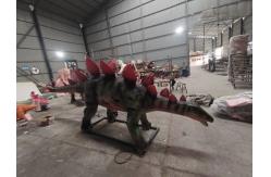China Artificial Stegosaurus Customized Realistic Dinosaur Animatronic Model Remote Control supplier