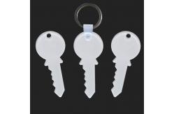 China Key Shape Acrylic Sublimation Keychain Blanks Custom Acrylic Keyring supplier