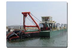 China Customized Steel Hull Centrifugal Slurry Pump Cutter Suction Dredge for Channel Dredging supplier