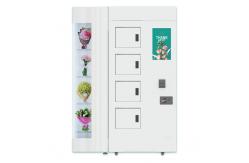 China Lcd 19 Inch Maternity Clinics Transparent Shelf Flower Vending Machine supplier