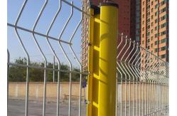 China Triangle Bend 3d Curved Welded Wire Fence Panels supplier
