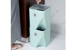 China Plastic Separable Modular Kitchen Dustbin For Waste Rubbish supplier
