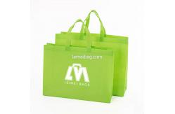 China Custom Printed Washable Non Woven Recycle Bag With Double Handles 80gsm-120gsm supplier