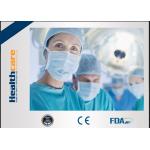 Elastic Cuff Non Woven Disposable Protective Gowns Hospital Isolation Gown Single Use for sale