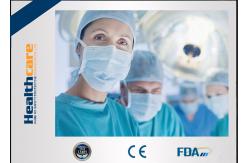 China Elastic Cuff Non Woven Disposable Protective Gowns Hospital Isolation Gown Single Use supplier