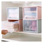 Rectangle 6l Capacity Pink Plastic Drawer Organizer Odm for sale