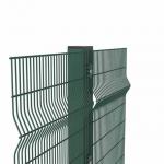 Industrial 2m Waterproof 3D Welded Curvy Wire Mesh Metal Fence Panels Easily Assembled Garden Farm for sale