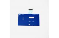 China High Precision Backlight Membrane Switch With Glossy Matte Surface supplier