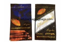 China Custom Printed High Quality Cigar Leaves In Plastic Composite Packaging Bags supplier