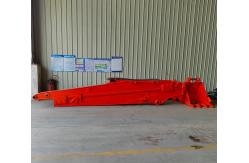 China Excavator Telescopic Arm Long Reach Sliding Arm Attachment For Heavy Machinery supplier