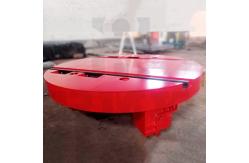 China Steerable Transfer Carts AC Power Railway Turntable Rail Trolley 80 Ton supplier