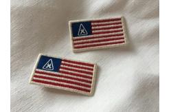 China Eco - Friendly Custom Embroidered Patches For Dresses Any Shape Avaliable supplier