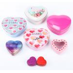 OEM Heart Shape Tin Mint Box Candy Gift Metal Packing Food Container for sale