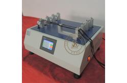 China SATRA PM 154 Rub Resistance Tester , 4 Test Groups Shoelace Abrasion Resistance Tester supplier
