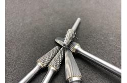 China 6.35mm Shank Carbide Rotary Tool Bits/Safe Carbide Die Grinder Bit Set supplier