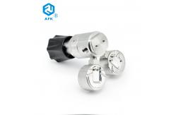 China CO2 Nitrogen Propane Gas Pressure Regulator Valve With Gauge 6000psi 4000psi supplier