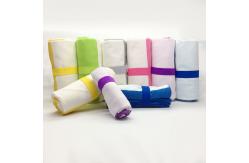 China Summer Striped Beach Towel Sublimation Microfiber for Swimming Pool supplier